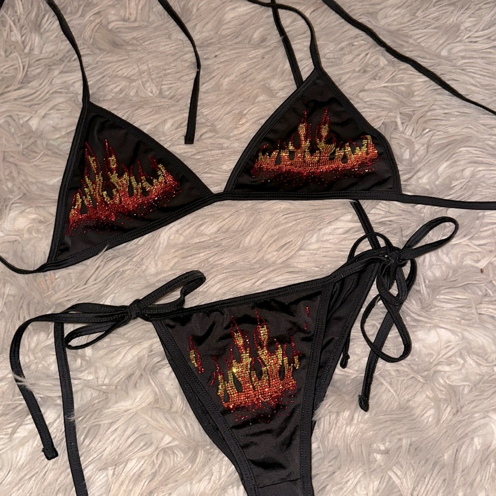 Flames bikini